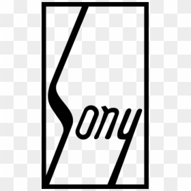 Sony Logo In 1955, HD Png Download - sony logo png