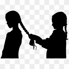 Hair Braiding Clip Art, HD Png Download - friends png