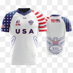Usa League Rugby Jersey, HD Png Download - usa png