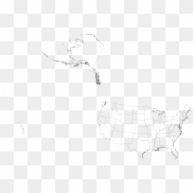 Transparent Map Of United States, HD Png Download - usa png