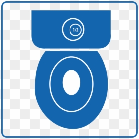 Circle, HD Png Download - toilet png