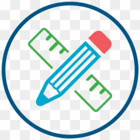 School Supplies Icon, HD Png Download - pencil transparent png