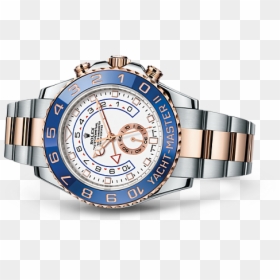 Rolex Yacht Master Ii Full Gold, HD Png Download - rolex watch png