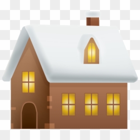 Snow Clipart Home - House, HD Png Download - house transparent png
