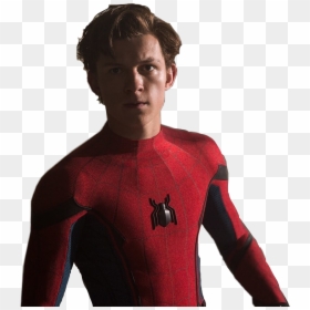 Tomholland Holland Spiderman Spidermanhomecoming Freeto - Tom Holland Spiderman Stealth Suit, HD Png Download - spider-man homecoming png