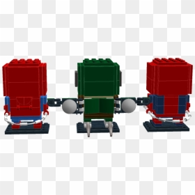 Lego Brickheadz Custom Spider Man, HD Png Download - spider-man homecoming png