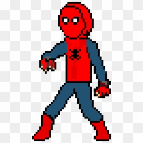 Pixel Spider Man Home Coming, HD Png Download - spider-man homecoming png