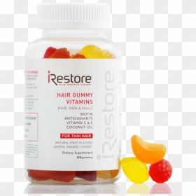 Gummy Vitamins Bottle, HD Png Download - prescription bottle png