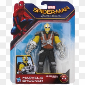 Action Figures Shocker Marvel, HD Png Download - spider-man homecoming png