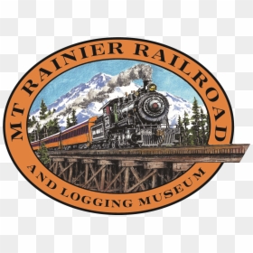 Mt Rainier Scenic Railroad, HD Png Download - train front png