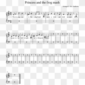 Newsroom Theme Sheet Music, HD Png Download - princess and the frog png