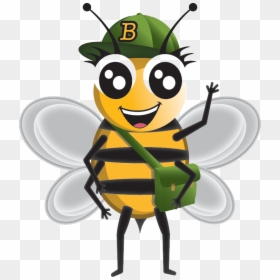 Bee Png - Honeybee, Transparent Png - cartoon bee png