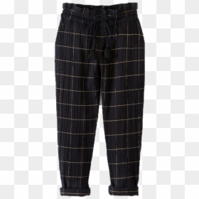 Girl Pants Png - Tartan, Transparent Png - black pants png