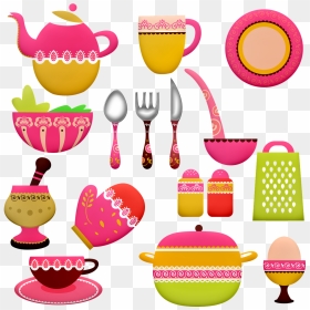 Pots And Pans, Kitchen Utensils, Cooking, Chef, Pot - Kitchen Objects, HD Png Download - cooking utensils png