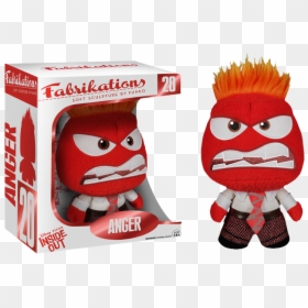 Anger Fabrikations Plush - Soft Sculpture By Funko, HD Png Download - inside out anger png