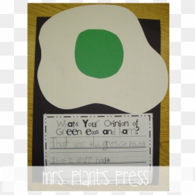 Construction Paper, HD Png Download - green eggs and ham png