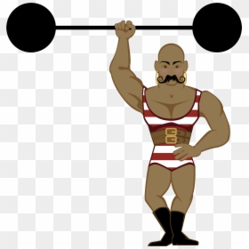 Strongman Circus Clip Art - Strong Man At The Circus, HD Png Download - strong man png