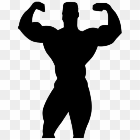 Strong Man Png Silhouette - Free Wrestling Silhouette Clip Art, Transparent Png - strong man png