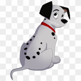 Transparent 101 Dalmatians Png - Animated Dog How To Draw A Dog Cartoon, Png Download - dalmatian png