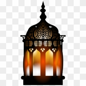 Decoration Islamic Lamp Png, Transparent Png - islam png