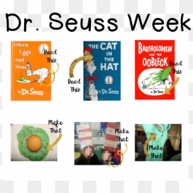 Cat In The Hat Book, HD Png Download - green eggs and ham png