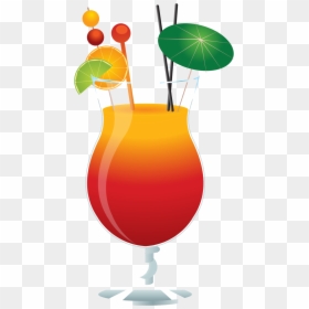 Alcohol Clipart Mixed Drink Free On Transparent Png - Cocktails Clipart, Png Download - mixed drink png