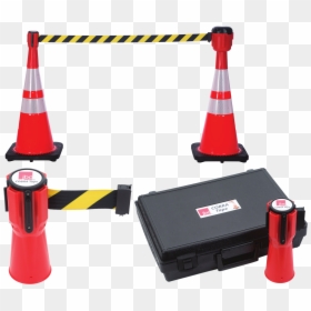 Cobratape - Traffic Cones Chain, HD Png Download - warning tape png