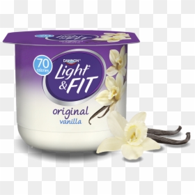 Vanilla Nonfat Yogurt - Yogurt Vanilla, HD Png Download - vanilla flower png