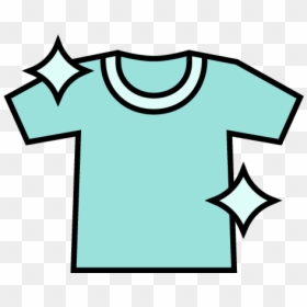 Shirt5-01 - Clean Shirt Cartoon Gif, HD Png Download - folded clothes png