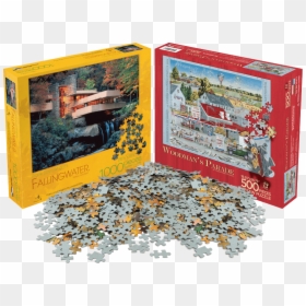Transparent Puzzleteile Clipart - Jigsaw Puzzle Box, HD Png Download - jigsaw puzzle png