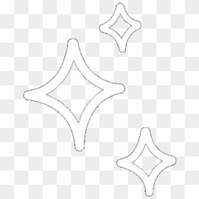 Edit, Icon, And Overlay Image - Line Art, HD Png Download - star sparkle png