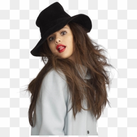 43 Images About Png People 👩🏻👱🏼 ♀ 👧🏻 On We Heart - Selena Gomez Hat Photoshoot, Transparent Png - selena gomez transparent png