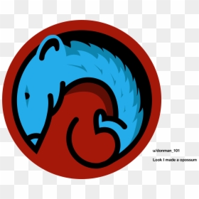 Circle, HD Png Download - opossum png
