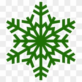 Transparent Background Snowflake Silhouette Clipart, HD Png Download - snowflake png transparent background