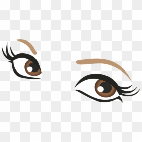 Ear,eye,organ - Cute Brown Eyes Clipart, HD Png Download - brown eye png