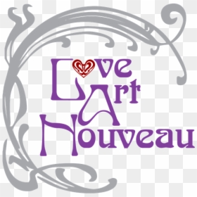 Art Nouveau Logo, HD Png Download - art nouveau png