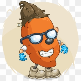 Buckeye"s Baked Potato - Cartoon Sweet Potato Clipart, HD Png Download - baked potato png