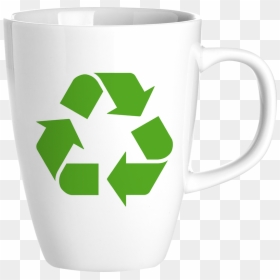 Reduce, Reuse, Recycle Mug - Transparent Background Recycle Logo Png Black, Png Download - reduce reuse recycle png