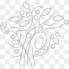 Viney Reeds - Abstract Vine Drawing, HD Png Download - reeds png