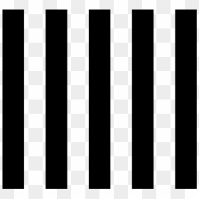Black & White Stripe Texture, HD Png Download - vertical black line png