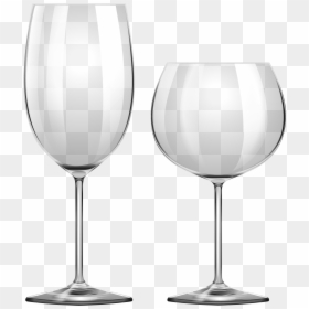Wine Glass Template - Champagne Stemware, HD Png Download - wine glass vector png