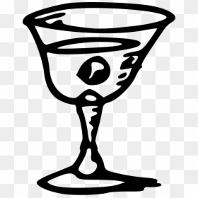 Wine Glass 2 Svg Clip Arts - Kadeh Vektörel Png, Transparent Png - wine glass vector png