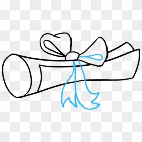 How To Draw Scroll - Rolled Up Scroll Clipart, HD Png Download - simple scroll designs png