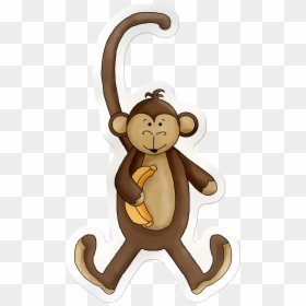 Monkey Clip Art Free Monkey, Monkey Illustration, Safari - Clipart Jungle Animals Monkeys, HD Png Download - funny monkey png