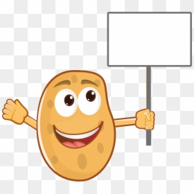 Baked Potato Clip Art - Cartoon Potato Clipart, HD Png Download - baked potato png