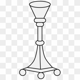 Line Drawing Candle Stick, HD Png Download - candlestick png