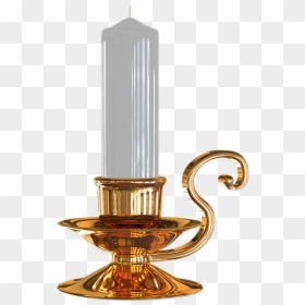Candle Holder With Candles, Transparent Background - Candle Holder Transparent Background, HD Png Download - candlestick png