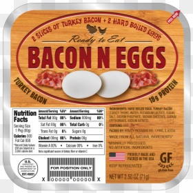 Pepperoni, HD Png Download - bacon and eggs png
