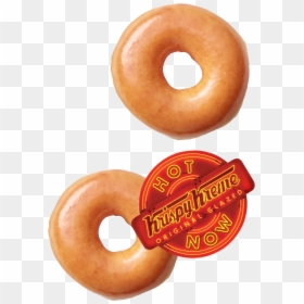 Krispy Kreme Hot Now Sign, HD Png Download - krispy kreme logo png