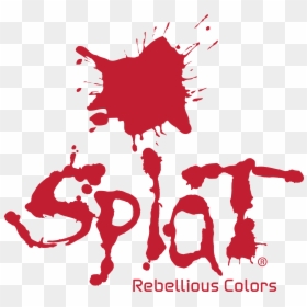 Splat Hair Color Logo, HD Png Download - color splat png